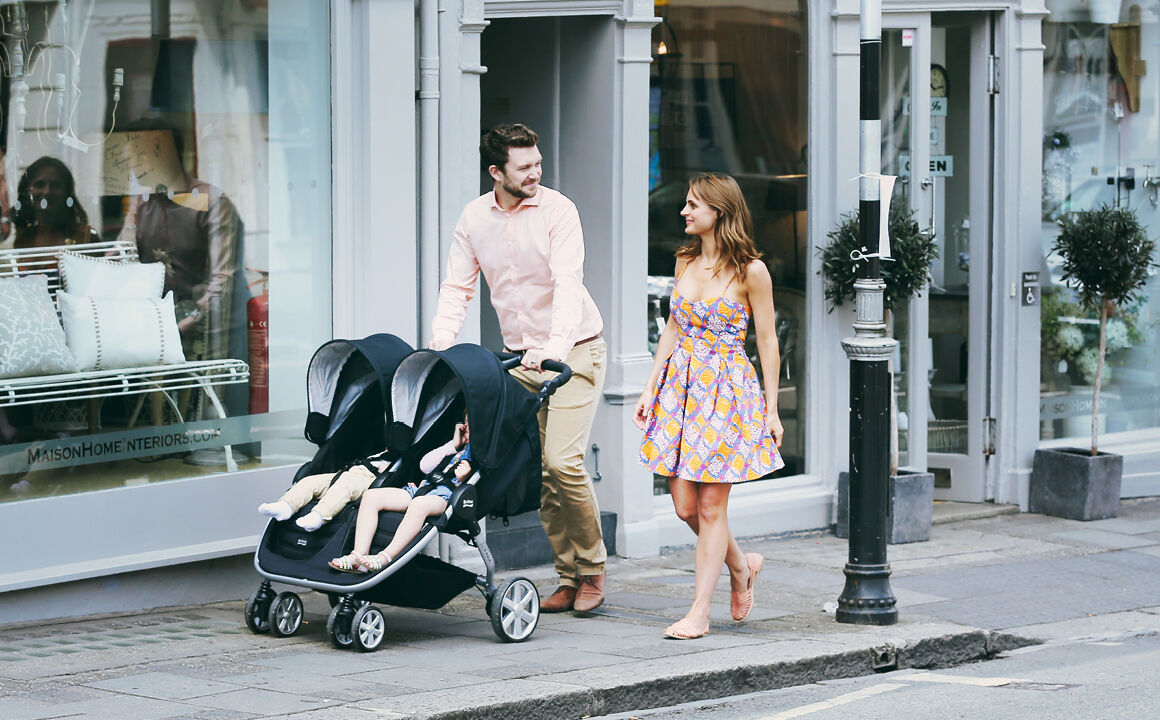 Poussette double britax top occasion