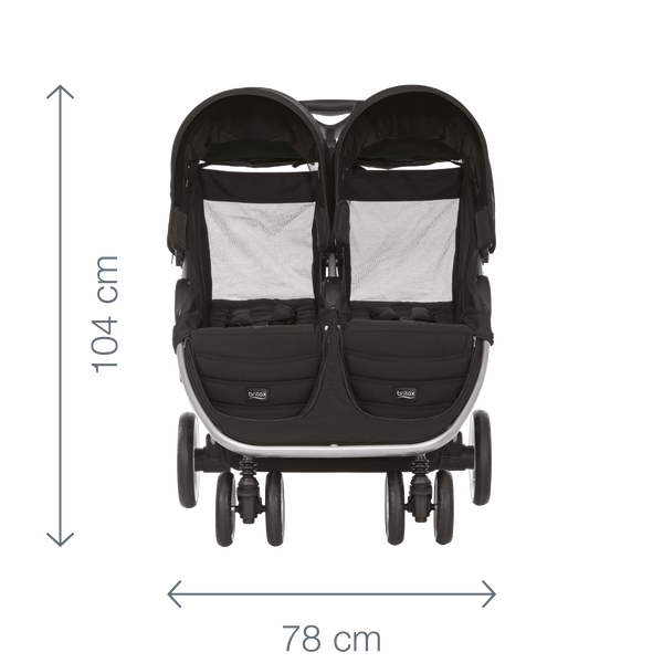 Poussette double britax on sale