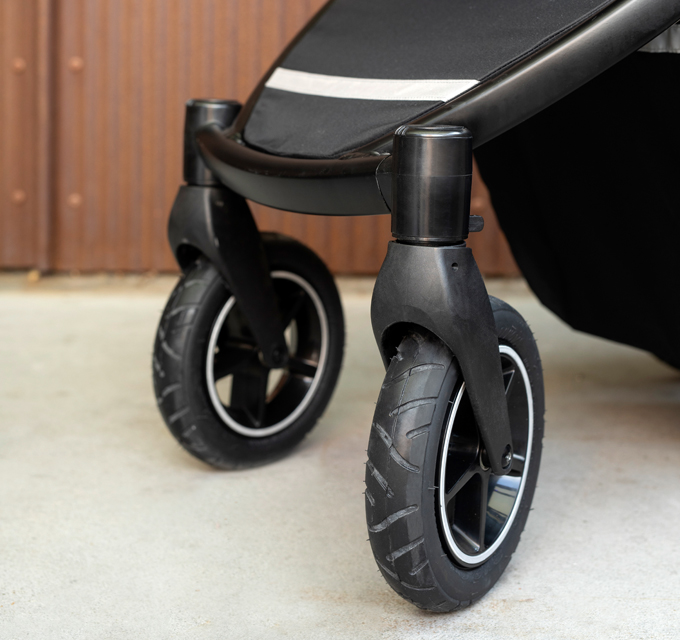 Quelle poussette ? | Roues pivotantes